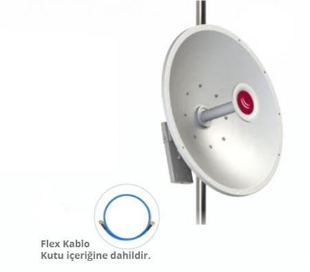 Mikrotik WFMKMTAD-5G-30D3-PA MikroTik MTAD-5G-30D3-PAm - MikroTik ANT30 PA 5 GHz 30 dbi Dish Anten ürün görseli 4 - wifidepo